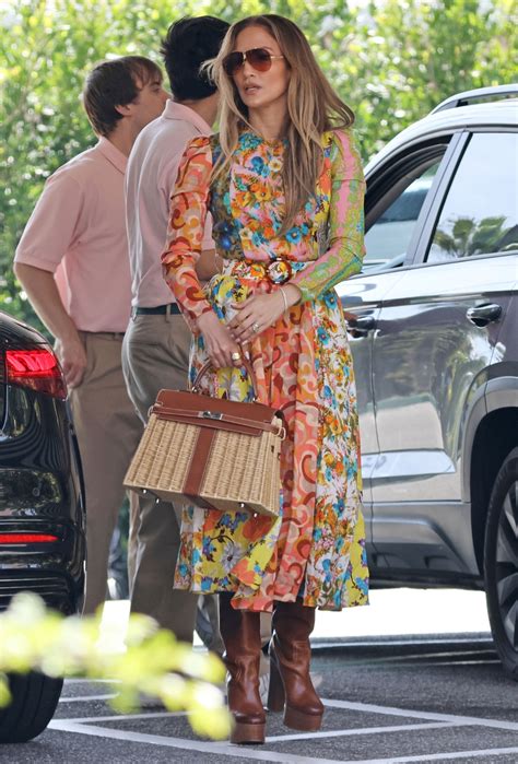 jennifer lopez hermes bag.